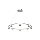 Kuzco Lighting CH19933-BN-UNV Dune 41W Brushed Nickel LED Chandelier