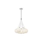 Kuzco Lighting CH3117-OP Bolla 20W Opal Glass LED Chandelier
