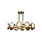 Kuzco Lighting CH320050VB-UNV Alonso 40W Vintage Brass LED Chandelier
