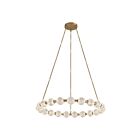 Kuzco Lighting CH321041NB-UNV-010 Marni 105W Natural Brass LED Chandelier