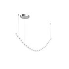 Kuzco Lighting CH321506CH Akoya 70W Chrome LED Chandelier