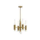 Kuzco Lighting CH335019VB Torres 4-Lights 240W Vintage Brass Chandelier