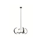 Kuzco Lighting CH351204UB Celeste 4-Lights 200W Urban Bronze Chandelier