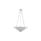 Kuzco Lighting CH352323AW Martine 3-Lights 180W Antique White Chandelier