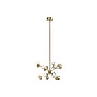 Kuzco Lighting CH50825-BG Geode 62W Brushed Gold LED Chandelier
