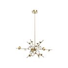 Kuzco Lighting CH50848-BG Geode 124W Brushed Gold LED Chandelier