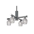 Kuzco Lighting Honeycomb CH52118-CH 20W Chrome LED Rod Chandelier