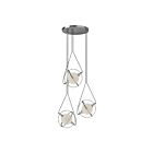 Kuzco Lighting CH76728-CH Aries 37W Chrome LED Chandelier