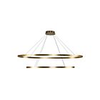 Kuzco Lighting CH79253-BG Ovale 72W Brushed Gold LED Chandelier