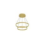 Kuzco Lighting CH87824-BG Cerchio 113W Brushed Gold LED Chandelier