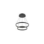 Kuzco Lighting CH87824-BK Cerchio 113W Black LED Chandelier