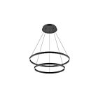 Kuzco Lighting CH87832-BK-UNV-010 Cerchio 138W Black LED Chandelier