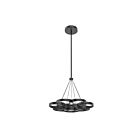 Kuzco Lighting CH90826-BK Maestro 58W Black LED Chandelier