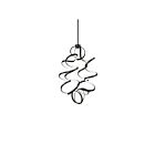 Kuzco Lighting CH93934-BK Synergy 107W Black LED Chandelier