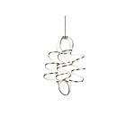 Kuzco Lighting CH93941-AS Synergy 200W Antique Silver LED Chandelier