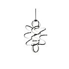 Kuzco Lighting CH93941-BK Synergy 200W Black LED Chandelier