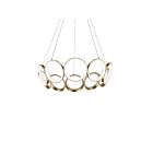 Kuzco Lighting CH94829-AN Oros 100W Antique Brass LED Chandelier