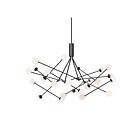 Kuzco Lighting CH97358-BK-UNV Moto 70W Black LED Chandelier