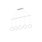 Kuzco Lighting CNL5AC-WH Marquee 86" Linear Pendant Canopy System
