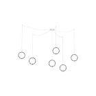 Kuzco Lighting CNM13AC-WH Marquee 120" Multi Pendant Canopy System