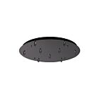 Kuzco Lighting CNP09AC-BC Canopy Black Chrome Pendant Canopy