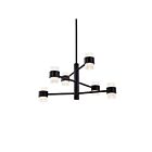 Kuzco Lighting EP48224-BK-UNV Copenhagen 36W Black LED Pendant