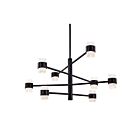 Kuzco Lighting Copenhagen EP48232-BK 50W Black LED Rod Pendant