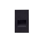 Kuzco Lighting ER3005-BK Sonic 4W Black LED Step Light 3000K