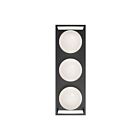 Kuzco Lighting EW519339BK Amelia 3-Lights 120W Black Indoor Wall Sconces