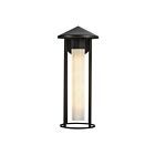 Kuzco Lighting EW526318BKGO Tenko 1-Light 60W Black and Glossy Opal Glass Indoor Wall Sconces