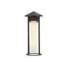Kuzco Lighting EW526318BZGO Tenko 1-Light 60W Bronze and Glossy Opal Glass Indoor Wall Sconces