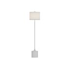 Kuzco Lighting FL418761WHIL Issa 1-Light 60W White and Ivory Linen Floor Lamp