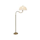 Kuzco Lighting FL661068BG Crosby 1-Light 60W Brushed Gold Floor Lamp