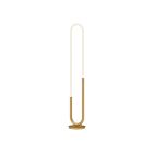 Kuzco Lighting FL95150-BG Huron 21W Brushed Gold LED Floor Lamp