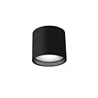 Kuzco Lighting FM10605-BK-UNV Falco 15W Black LED Flush Mount