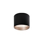 Kuzco Lighting FM11410-BK Mousinni 17W Black LED Flush Mount