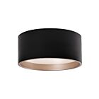 Kuzco Lighting FM11418-BK Mousinni 48W Black LED Flush Mount