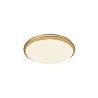 Kuzco Lighting FM1512-BG Malta 13W Brushed Gold LED Flush Mount