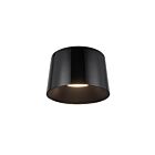 Kuzco Lighting FM16512-JB-3WCCT-UNV Etta 25W Jet Black LED Flush Mount
