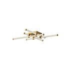 Kuzco Lighting FM23534-BG Blade 29W Brushed Gold LED Flush Mount