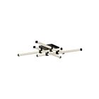 Kuzco Lighting FM23534-BK Blade 29W Black LED Flush Mount