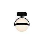 Kuzco Lighting FM301001MB-UNV Globo 11W Matte Black LED Flush Mount
