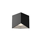 Kuzco Lighting FM31205-BK-WH Cubix 9W Black and White LED Flush Mount