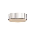 Kuzco Lighting FM325108PNAR-5CCT Blanco 20W Polished Nickel and Alabaster LED Flush Mount