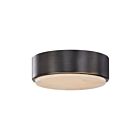 Kuzco Lighting FM325108UBAR-5CCT Blanco 20W Urban Bronze and Alabaster LED Flush Mount