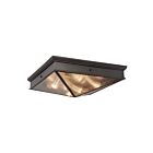 Kuzco Lighting FM332919UBCR Cairo 4-Lights 160W Urban Bronze Flush Mount