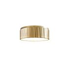 Kuzco Lighting FM361212VB Kensington 32W Vintage Brass LED Flush Mount