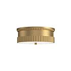 Kuzco Lighting FM416114BG Rue 3-Lights 180W Brushed Gold Flush Mount