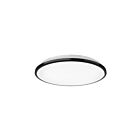 Kuzco Lighting FM43311-BK Brook 17W Black LED Flush Mount