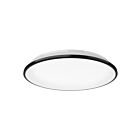 Kuzco Lighting FM43315-BK-5CCT Brook 30W Black LED Flush Mount